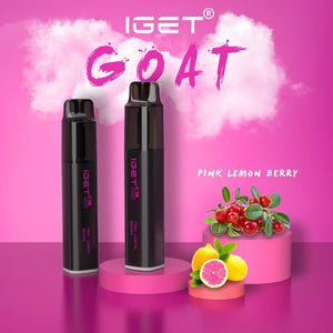 PINK LEMON BERRY - IGET GOAT PRO 5000 - Vape Plug