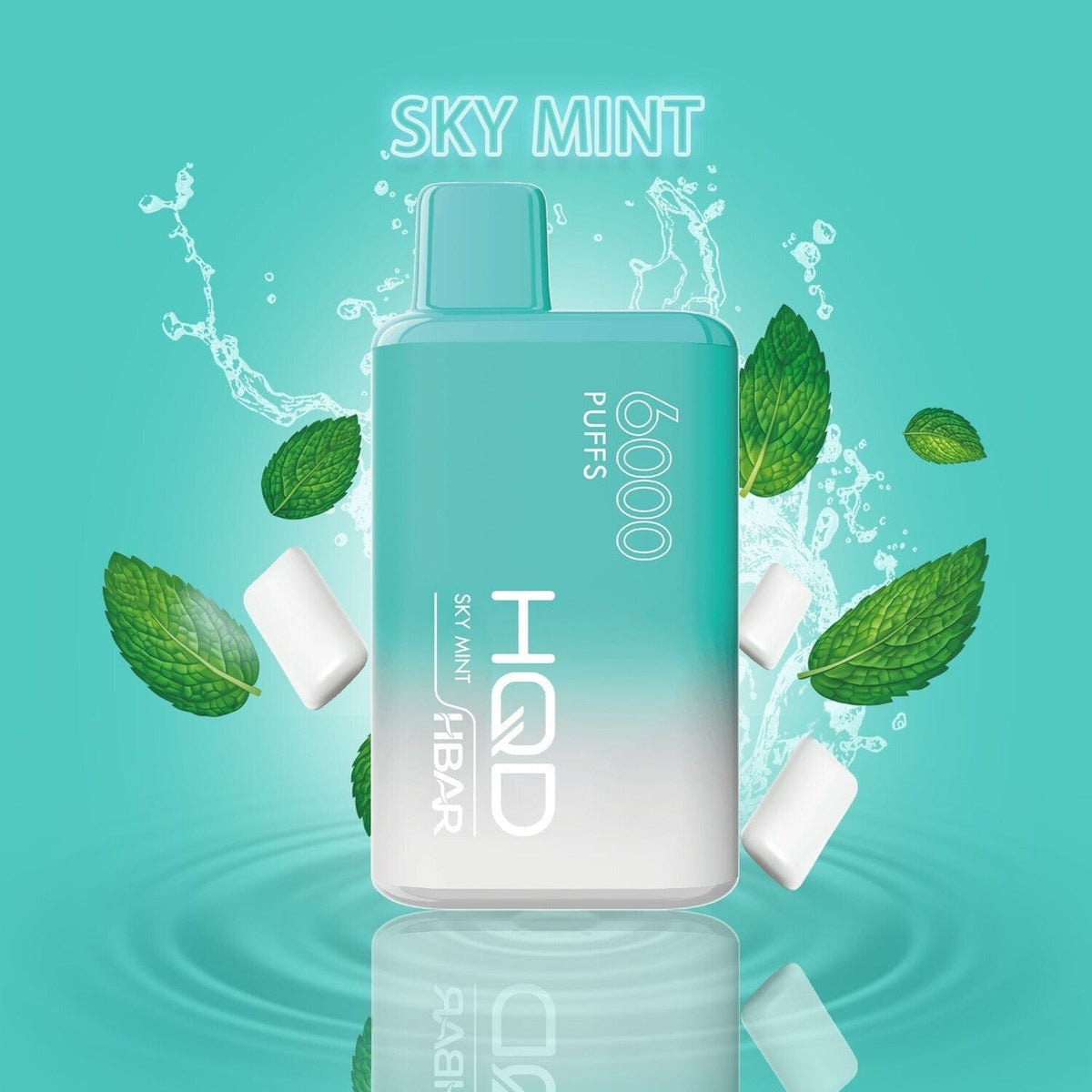 SKY MINT - HQD HBAR 6000 - Vape Plug